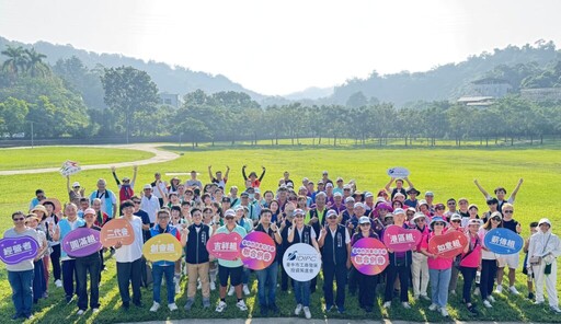 中市工策會促進跨業交流 攜手百位企業主健行