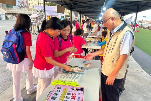 基隆國民體育日熱鬧登場 警到場用心宣導反詐新知