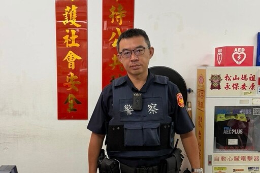 語言不通免驚 萬華警10分鐘內神救援