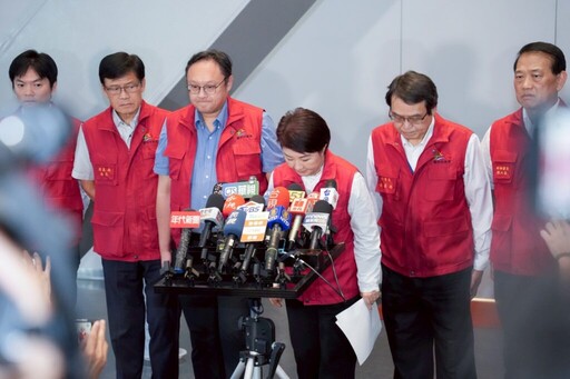 非洲豬瘟防疫不力鞠躬道歉 盧秀燕概括承受：媽媽做不好，一樣要檢討改進