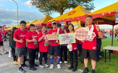 響應電器節能公益路跑 內湖警宣導交安及防詐意識