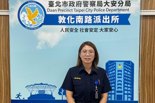 油盡車熄陷車陣 大安警援手助民避免危害