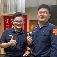 八旬老翁負氣離家 鋼鐵警寒冬中送暖