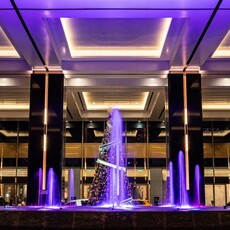 Purple Light Up公益活動點燈 地標綻放紫光籲共創共融環境