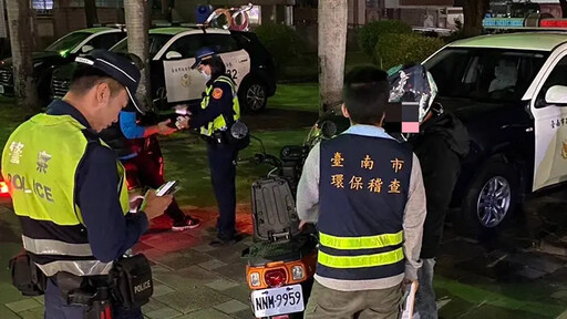 台南警掃蕩道路噪音聯合稽查查緝改裝車52件