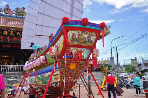 溪洲代天府王船 為期6天全台祈福