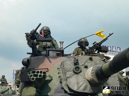 漢光40陸軍第四作戰區裝甲564旅戰力演練