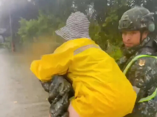 「凱米」風強雨驟 國軍進山區協助村民撤離