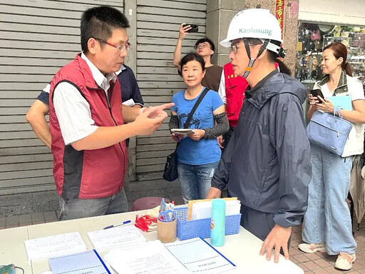 高雄市區監理所關心颱風受災車主