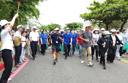 產業園區管理局辦臨廣科技產業園區百人健走