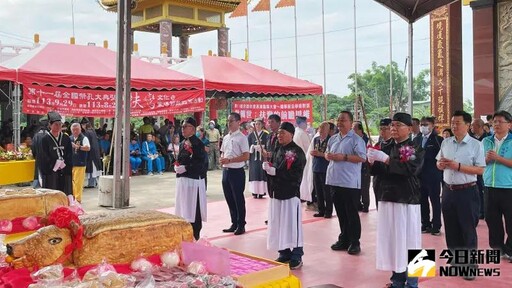 東照山循古禮進行道教扶鸞與祭孔大典