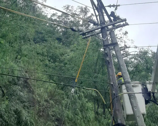 台電鳳山區營業處全力搶修復電