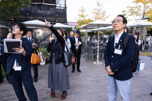 林欽榮參訪大阪 進行零碳建築交流