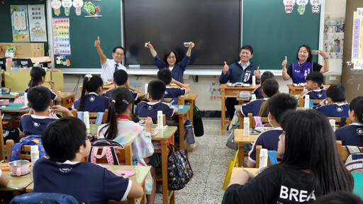 高市議員訪視國小食農教育與學校午餐