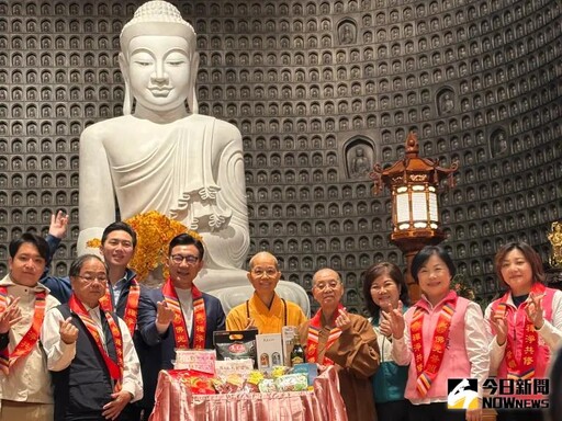 佛光有愛寒冬送暖惠中寺助千餘福田戶過好年