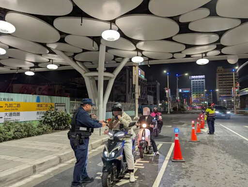 明晚起加強取締酒駕 雄警提醒春節勿酒駕