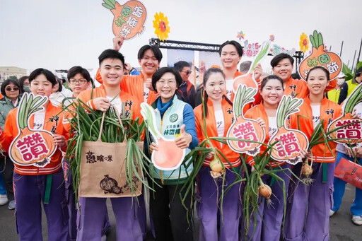 林園洋蔥節 林岱樺提願景 獲全部里長支持