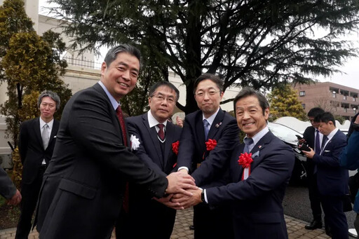 黃偉哲出席熊本縣日台會館開幕