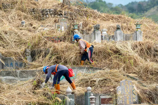 中市府超前部署防公墓火警 掃墓祭袓不燒墓