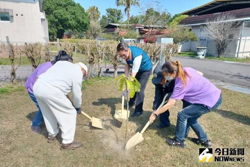 緬懷國父逝世百年 屏東榮家植樹節活動