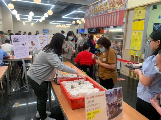 中市府員工餐廳在地食材日 推廣食農教芋