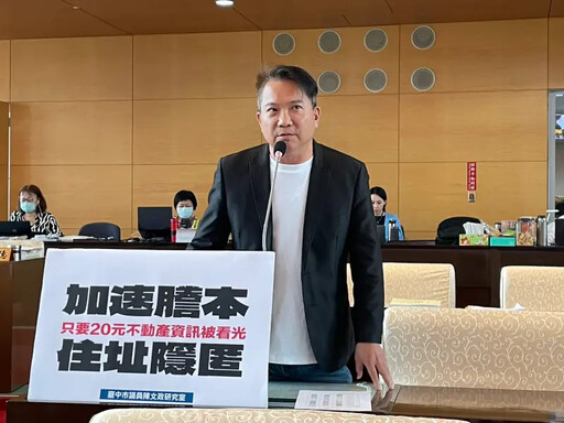 20元買到屋主資訊? 議員:地政資安破口