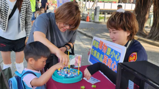 幼兒園健走活動 高市警婦幼隊宣導兒童安全