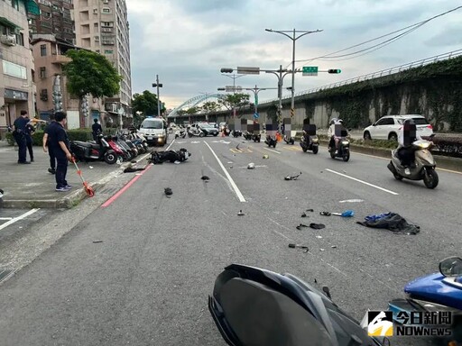 永和死亡車禍!老翁騎車三連撞.送醫不治