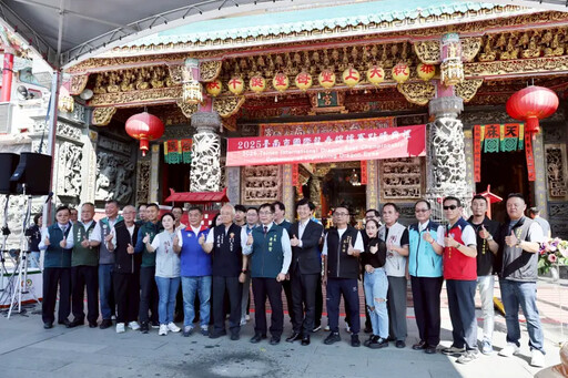 台南國際龍舟錦標賽點睛 黃偉哲邀民眾觀賽