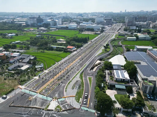 市政路延伸第1標通車 打造台中經濟新動脈