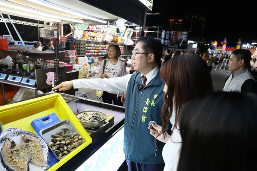 黃偉哲開箱夜市台灣鯛 驚豔日本網紅
