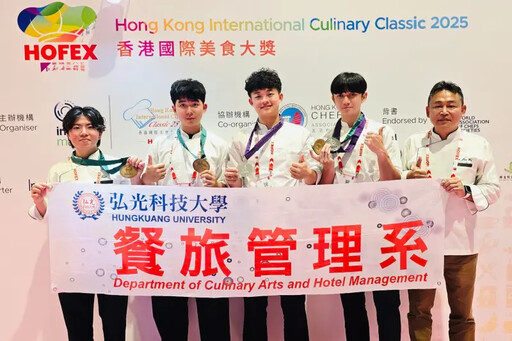蝸牛雞肉捲驚艷國際評審 弘光科大生奪銀牌