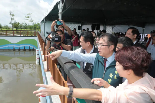 黃偉哲向卓揆爭取補助推動水利建設