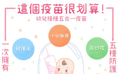 中市首例百日咳 衛生局籲嬰幼兒接種疫苗