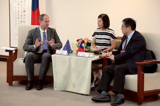 歐經貿處長谷力哲 肯定台南公共外交成果