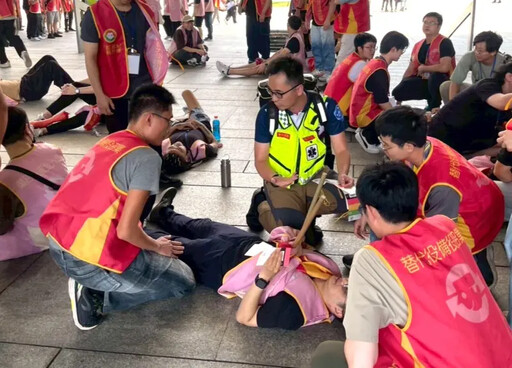 台中全民防衛再進化 備役役男投入EMT訓練