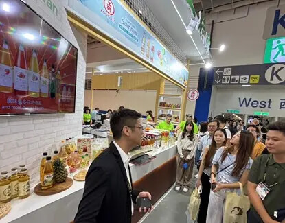 台北國際食品展大安工研無糖果醋掀健康風潮