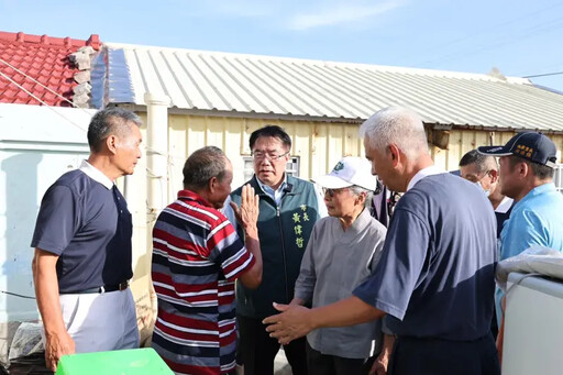 災後復原 黃偉哲澄清與民眾直接溝通無阻隔