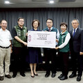 黃偉哲感謝大洛杉磯台灣會館助重建