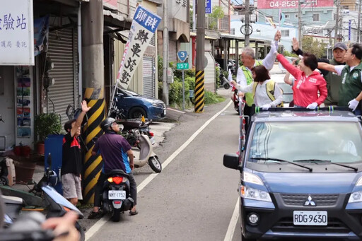 最後一哩路衝刺 何欣純號召市民投同意票