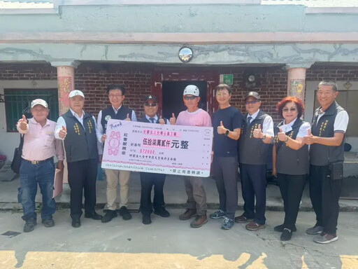 同島一命 應天宮與江肇國助台南災區重建