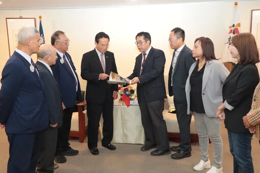 日本安中市長訪臺南 黃偉哲:展開深度交流