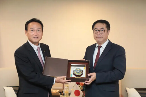 日本安中市長訪臺南 黃偉哲:展開深度交流