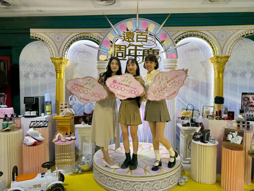 百貨週年慶預購開跑滿額贈抽機票祭好禮搶客