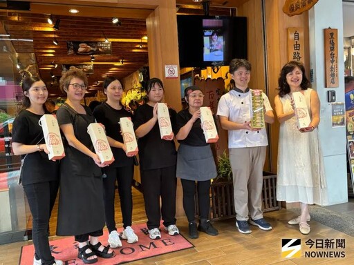 送愛到花蓮 台中陳允寶泉慨捐1500盒太陽餅