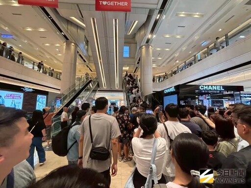 台中新光三越重開幕人潮錢潮湧現單季拼百億