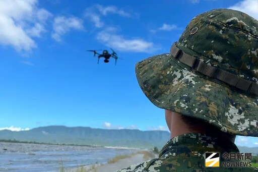 陸軍特戰攜手特搜 出動無人機搜尋失聯者