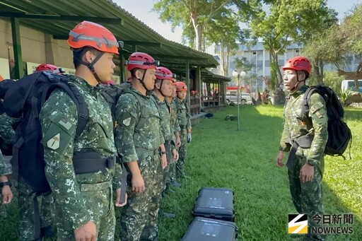 陸軍特戰攜手特搜 出動無人機搜尋失聯者