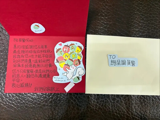 男子停紅燈心疾暈厥 員警CPR搶救成功