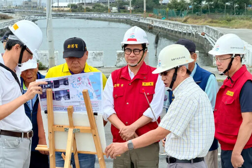 嚴防鳳凰 陳其邁視察永安排水確保防汛順暢